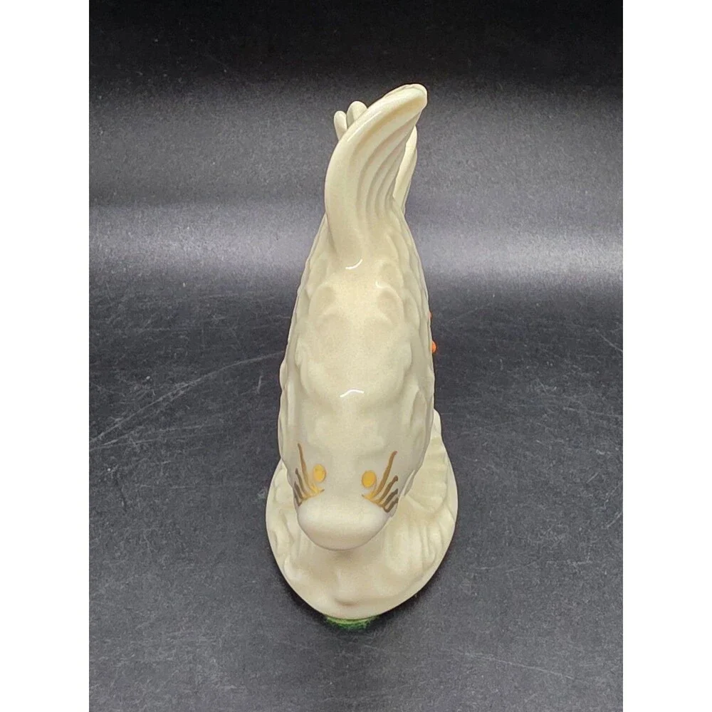 Lenox Jewels Collection 1993 Ivory Porcelain Fish (Coy/Goldfish)Figurine 5
